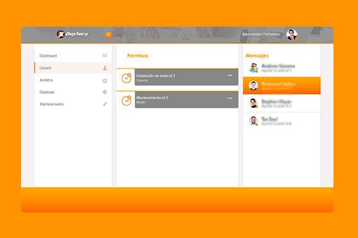 Dextera Dashboard