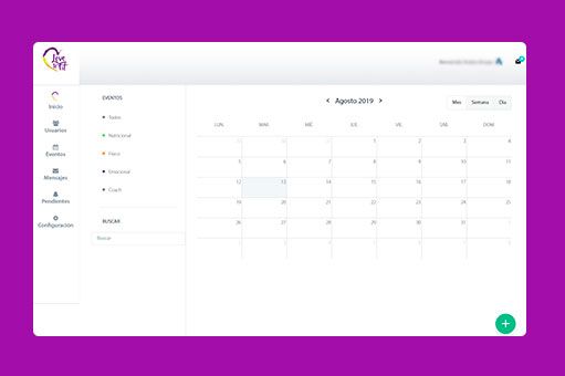 LOVE TO FIT Calendario