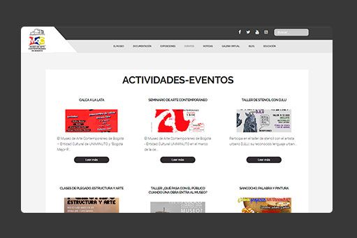 Museo de arte contemporaneo evento