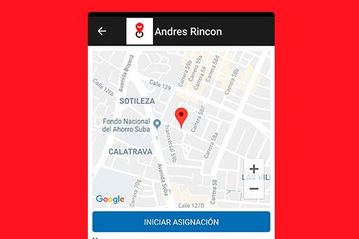 Nexo mapa