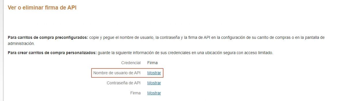 nombre api paypal