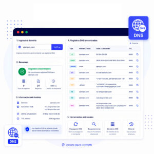 Verificador de registros dns